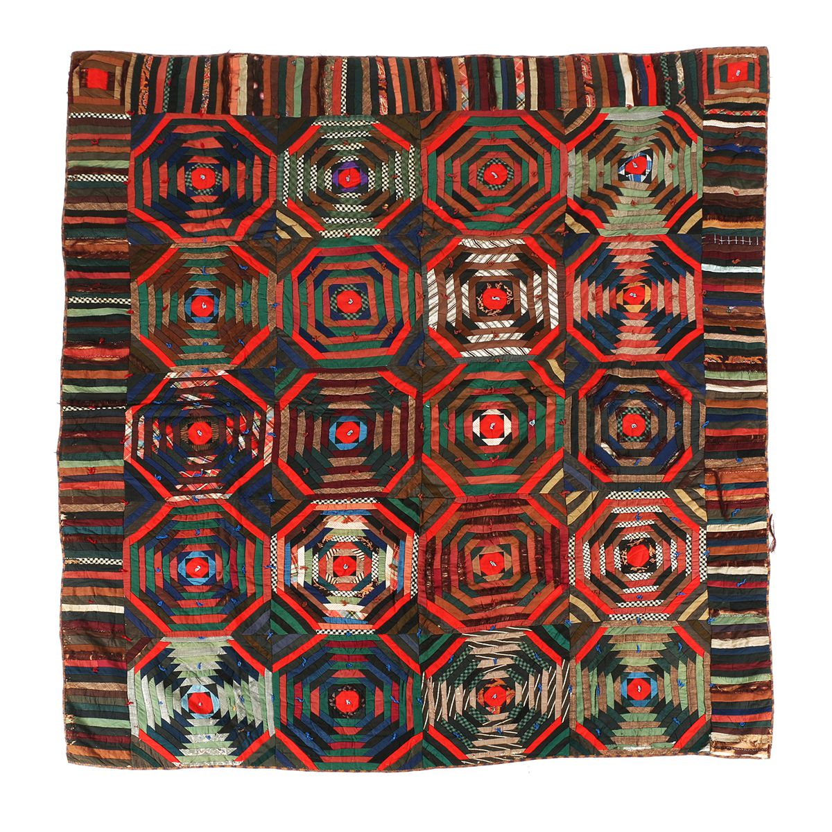 Handmade Patterned Quilt