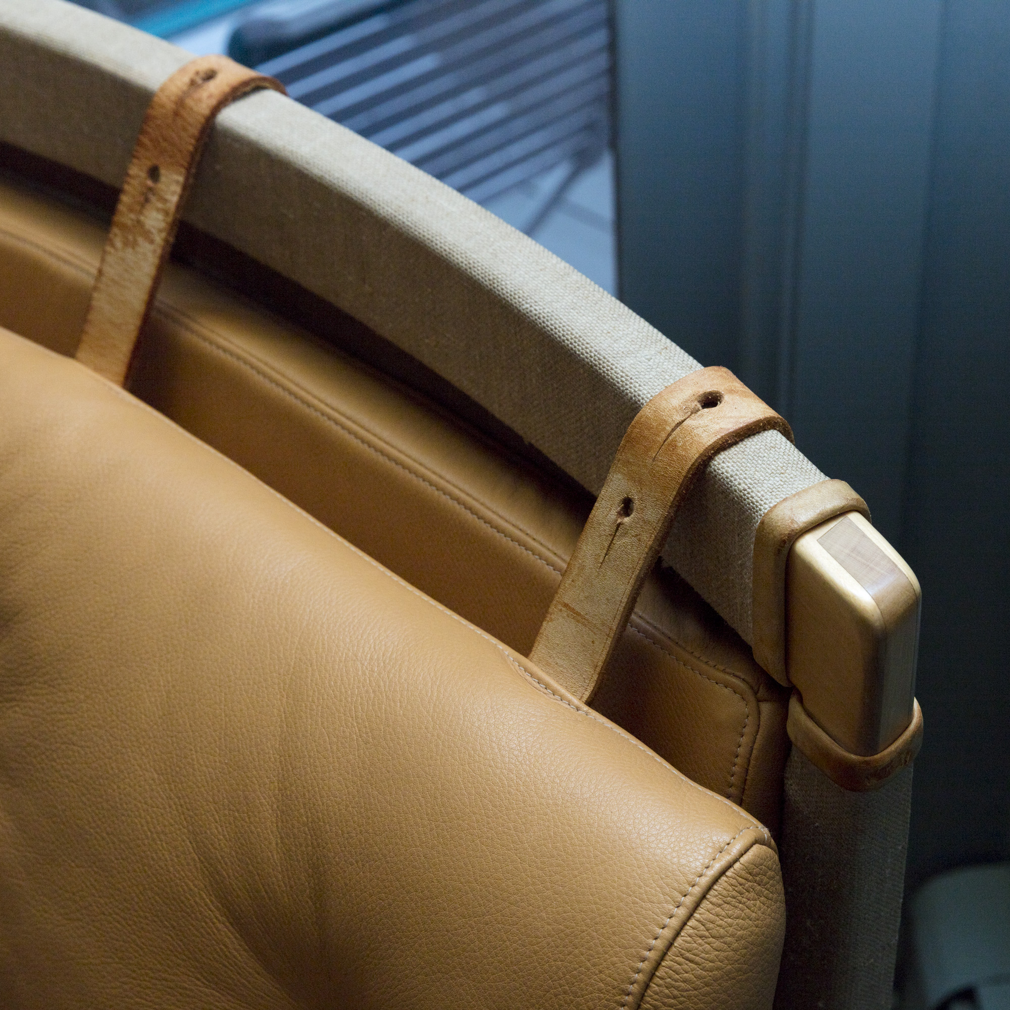 Bruno Mathsson "Pernilla" Lounge Chair and Footrest