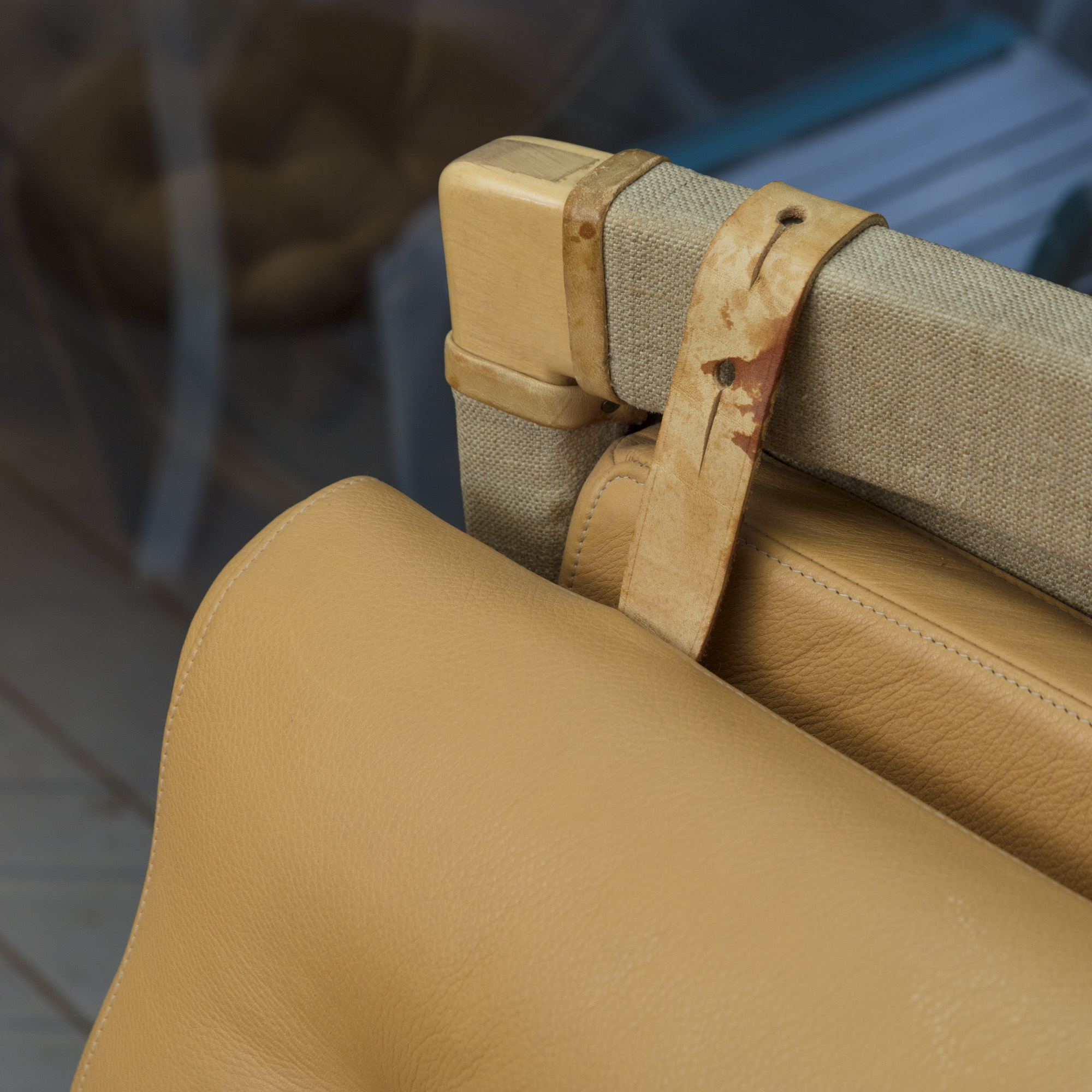 Bruno Mathsson "Pernilla" Lounge Chair and Footrest