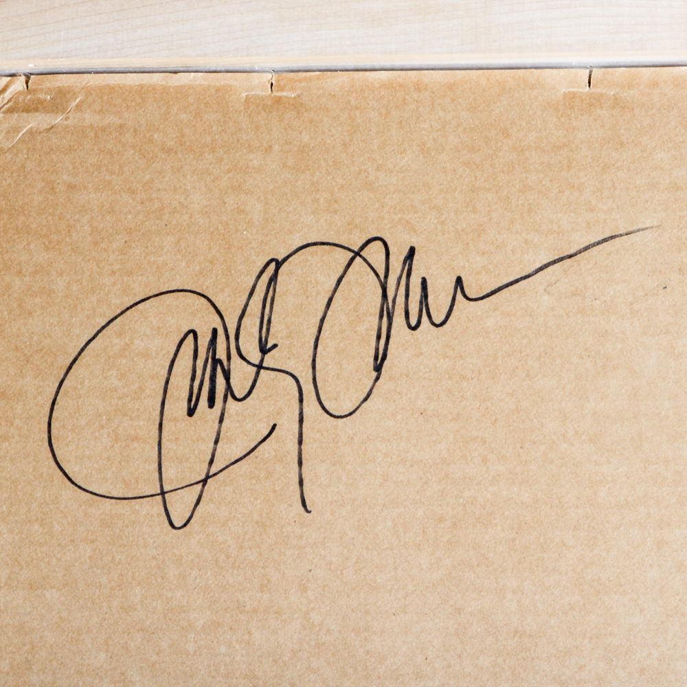 Moet Champagne Lithograph Advertisement Signed by Joely Fisher