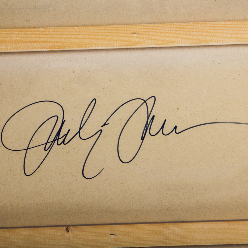 Offset Lithograph Art Print of Joely Fisher With Autograph