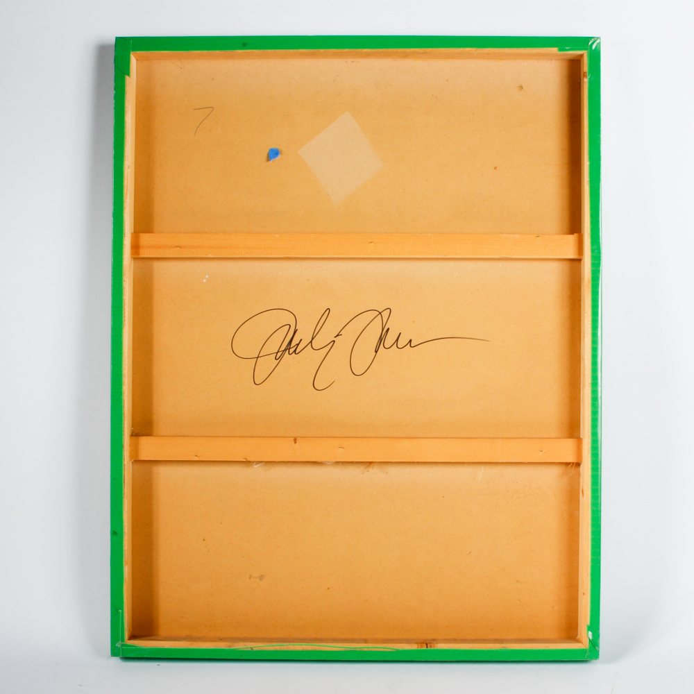 Offset Lithograph Art Print of Joely Fisher With Autograph