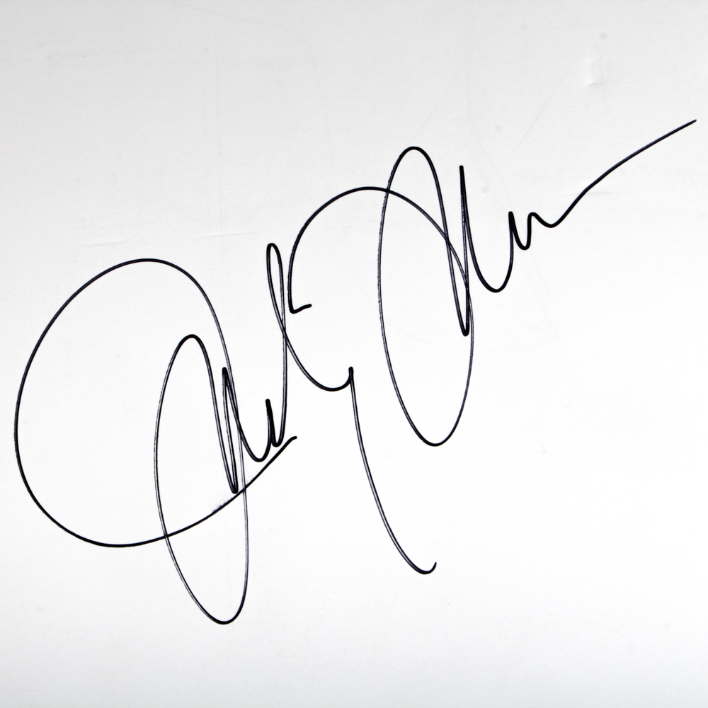 "Ellen"Poster Autographed by Joely Fisher