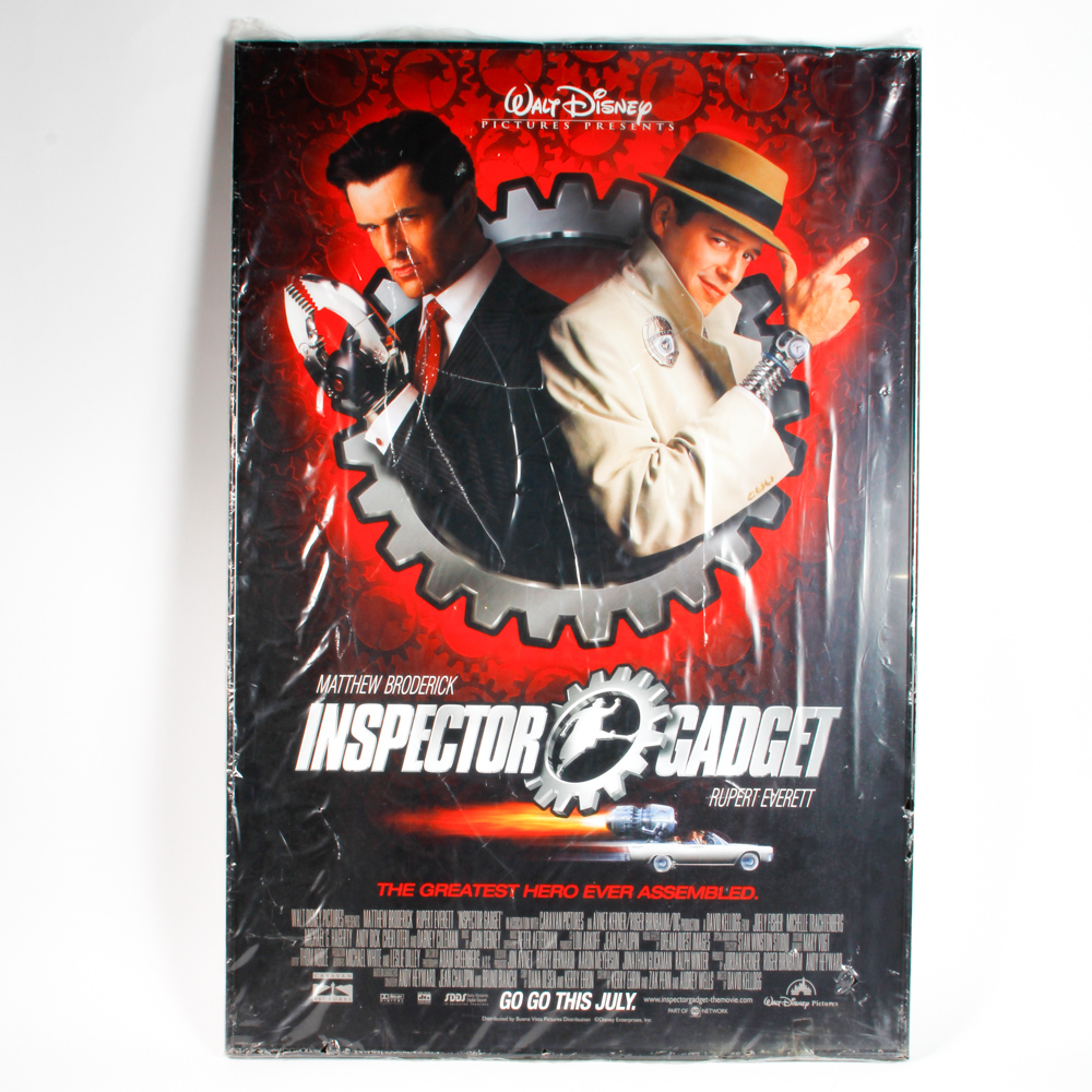 Walt Disney's Inspector Gadget Framed Movie Poster