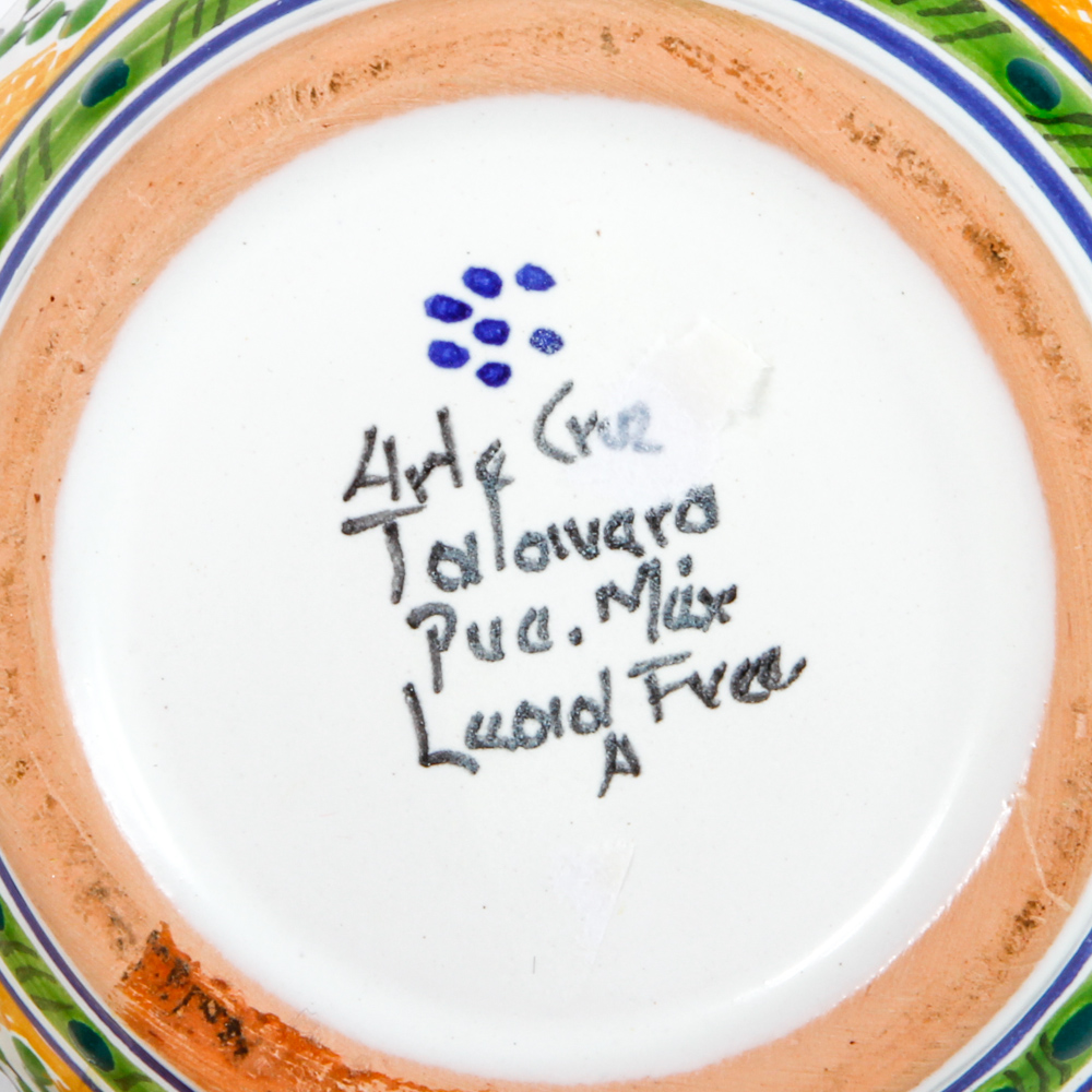 Collection of Hand Painted Mexican Ceramics