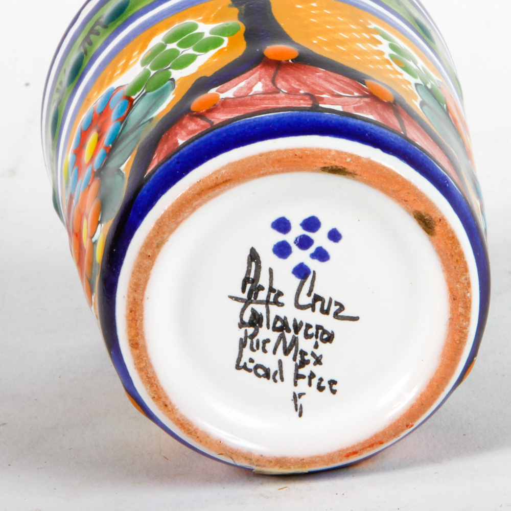 Collection of Hand Painted Mexican Ceramics