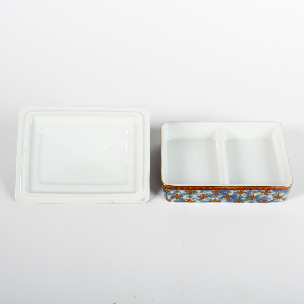 Neiman-Marcus Porcelain Vanity Box