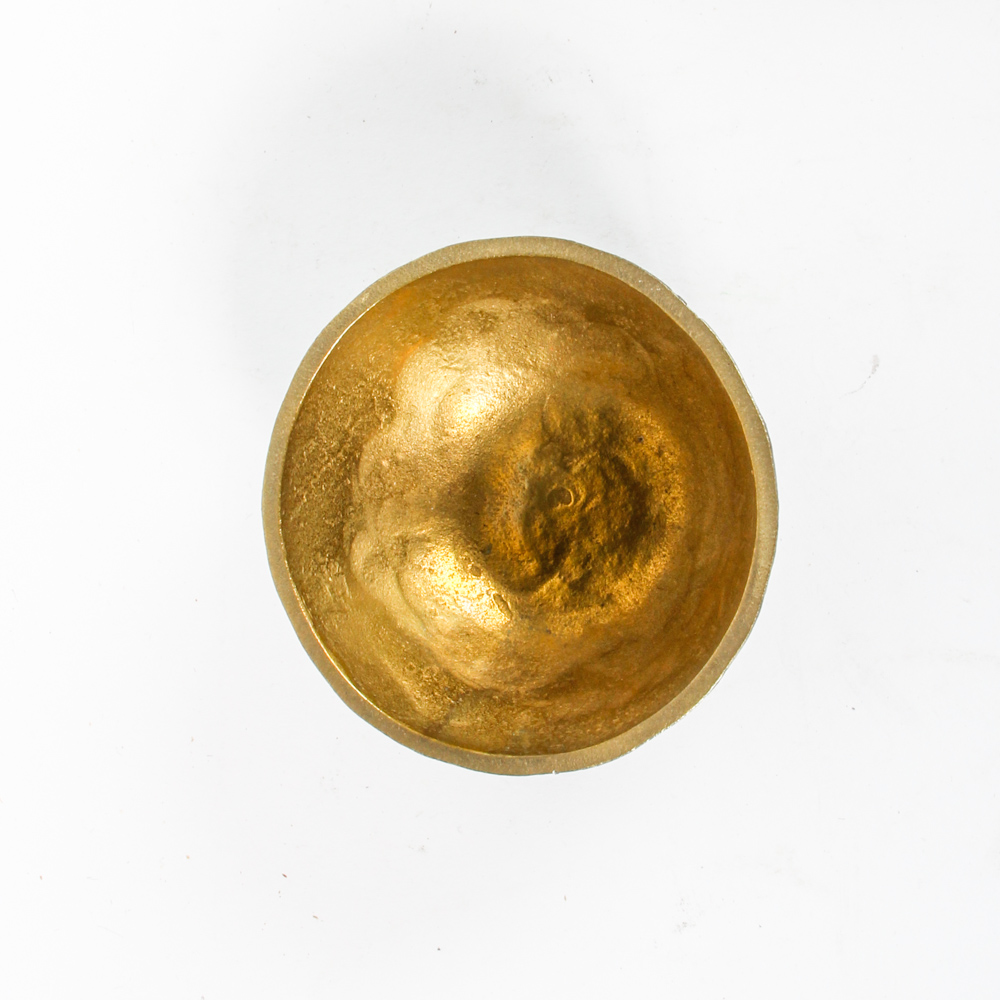 Set of Decorative Metal Bowls