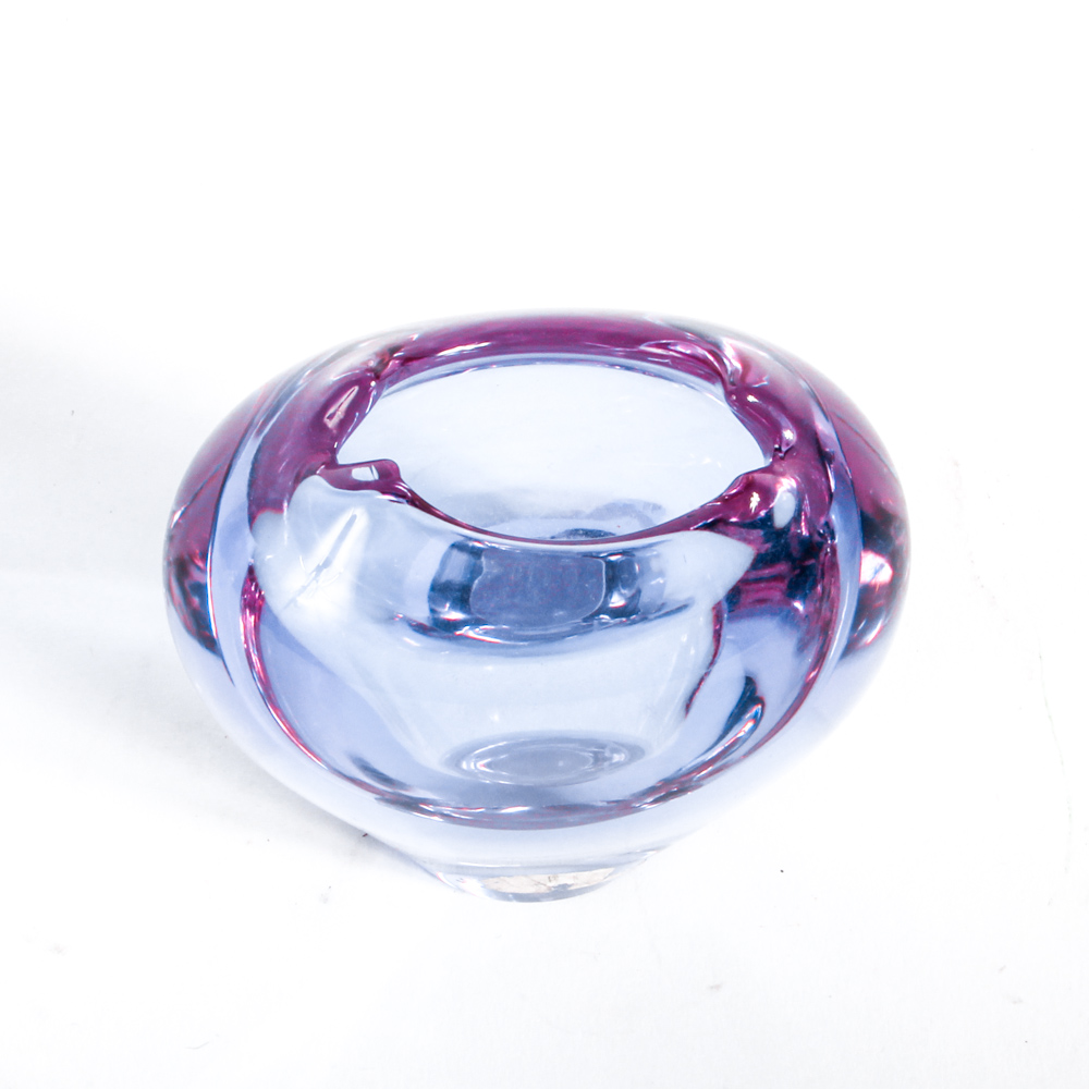 Collection of Art Glass Vanity Accessories