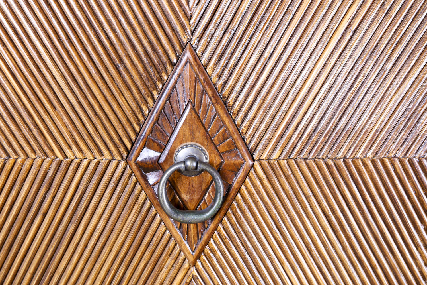 Rattan Front Chifforobe by Lexington