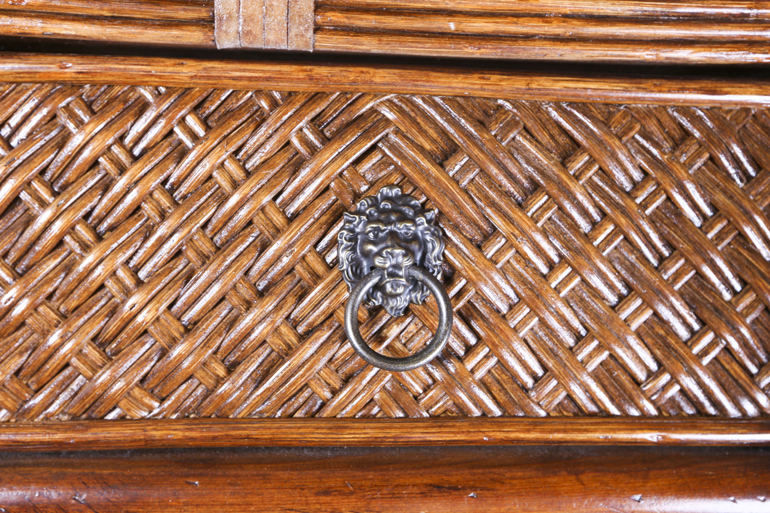 Rattan Front Chifforobe by Lexington