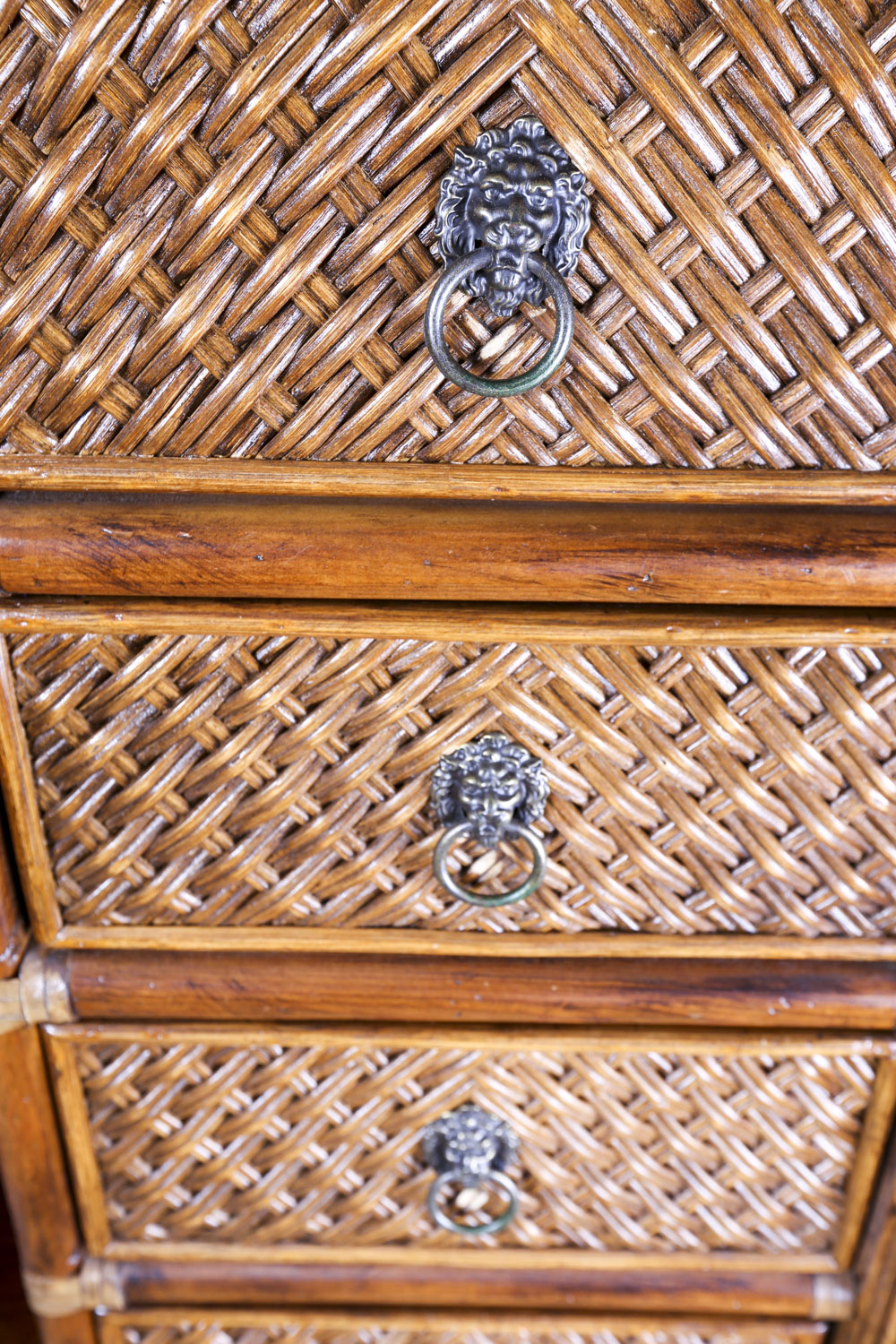 Rattan Front Chifforobe by Lexington