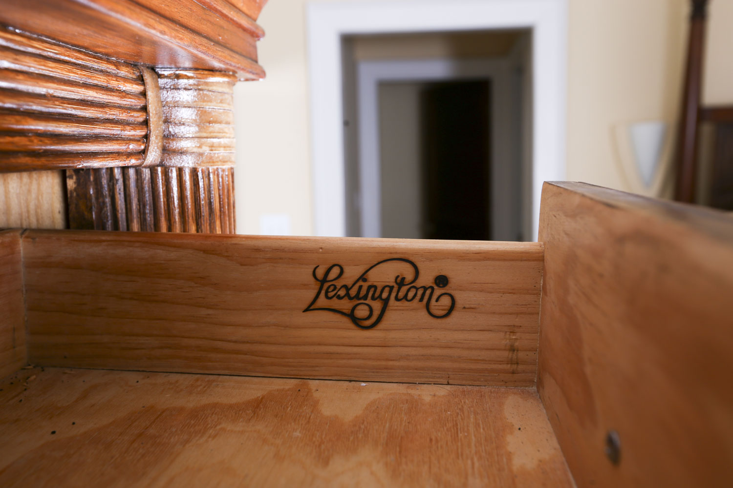 Rattan Front Chifforobe by Lexington