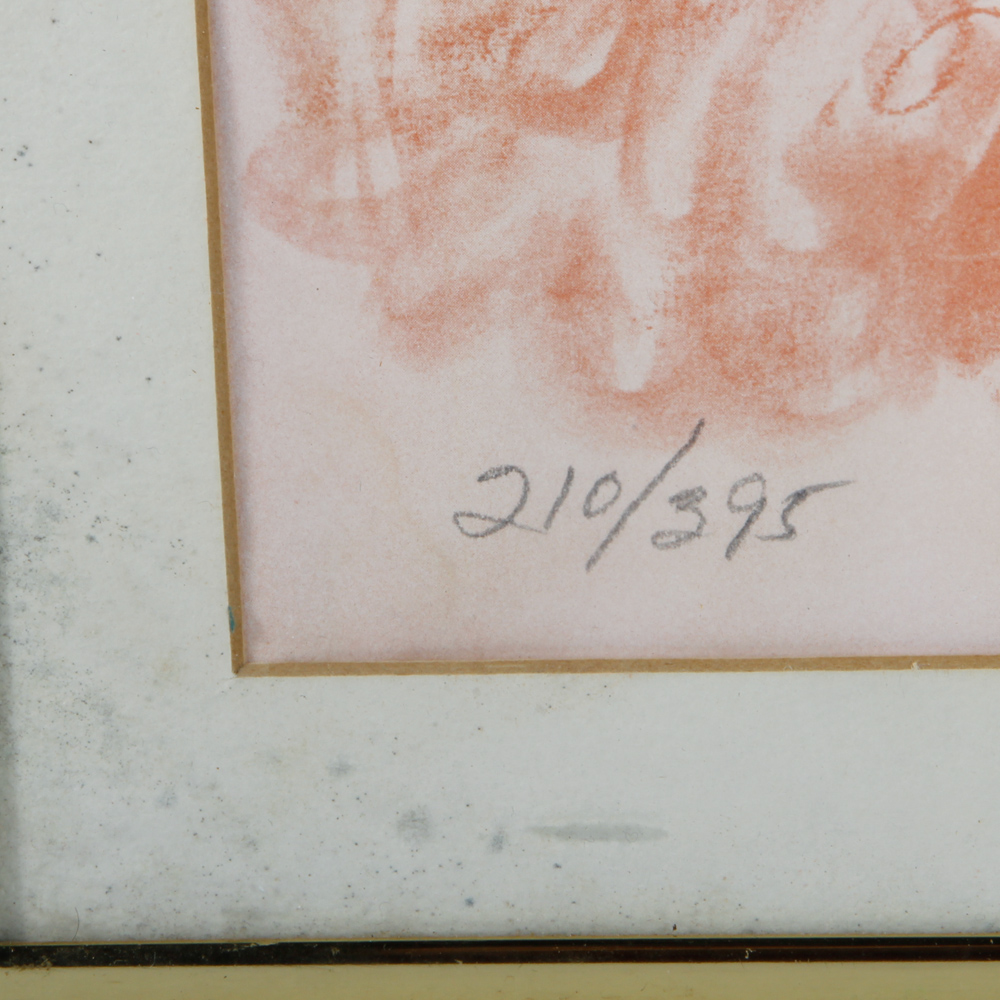 Connie King Pastel Drawing of Joely Fisher and Limited Edition Print