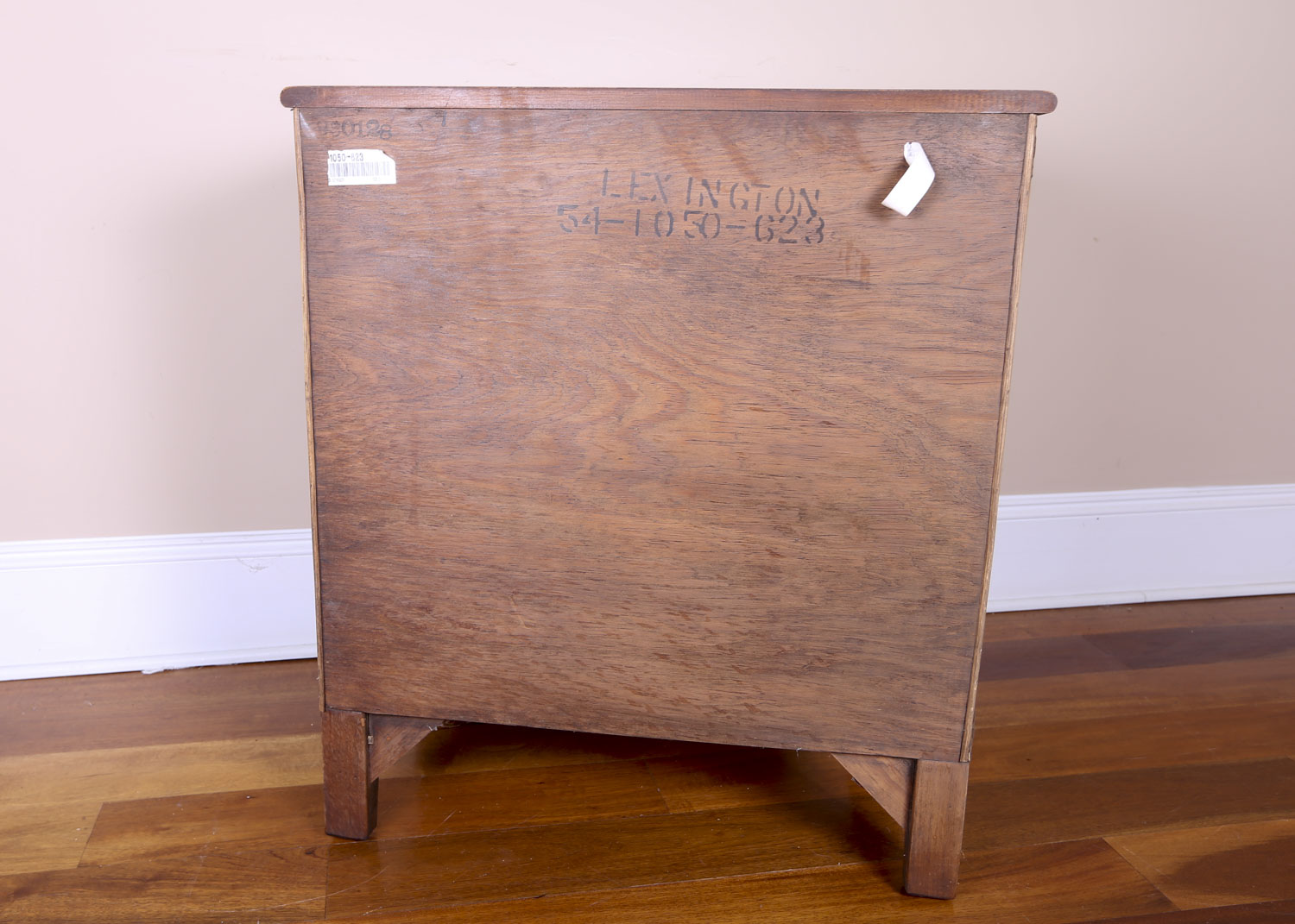 Hollywood Regency Style Rattan Diminutive Chest of Drawers