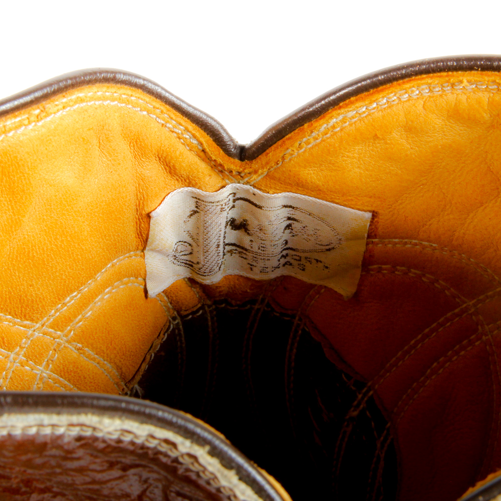 Women's Leather Cowboy Boots Featuring Justin