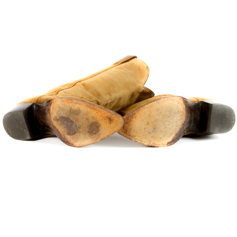 Women's Leather Cowboy Boots Featuring Justin