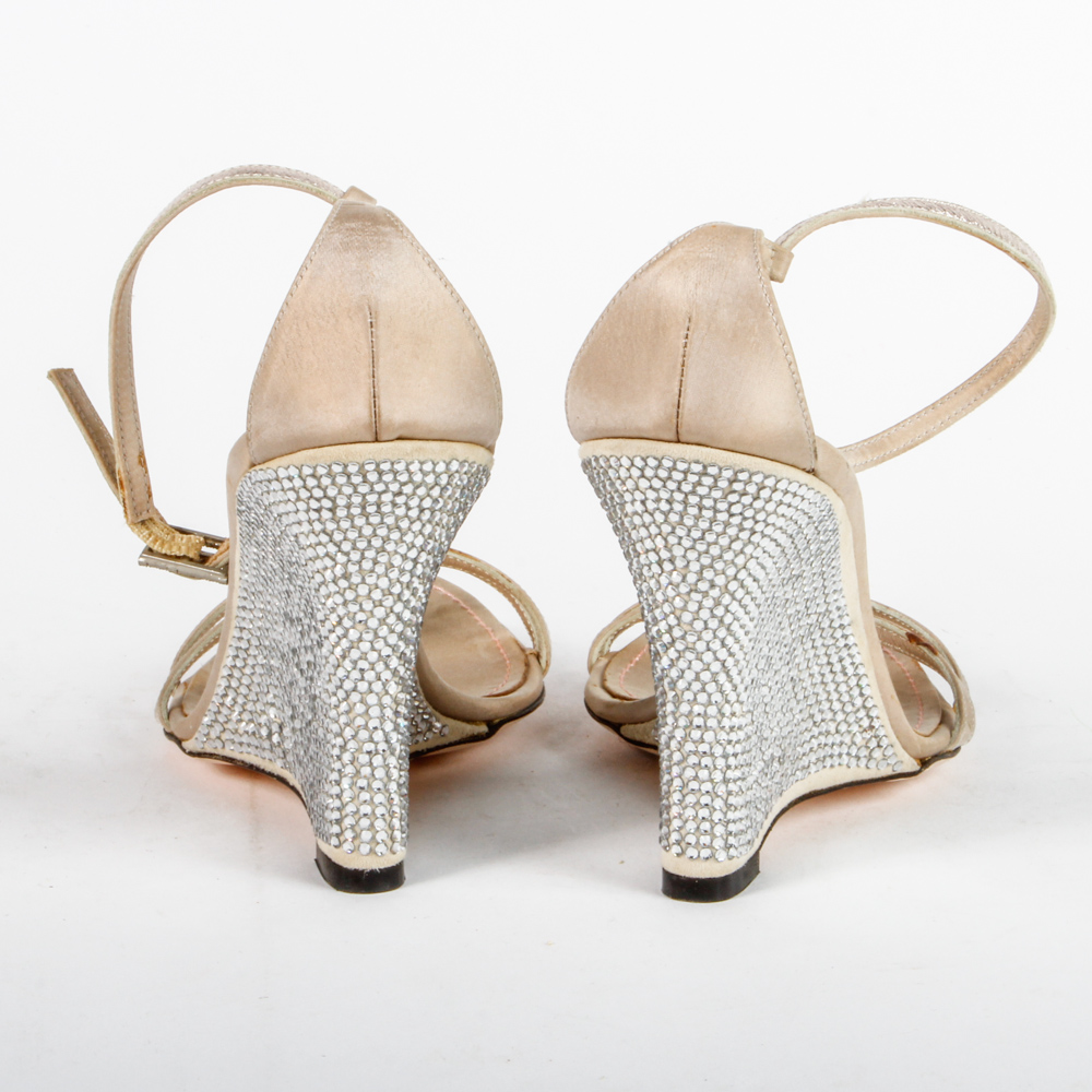 Christian Lacroix Sequin Wedges