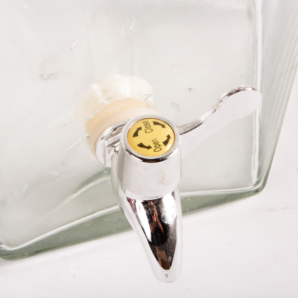 Collection of Lidded Glass Jars