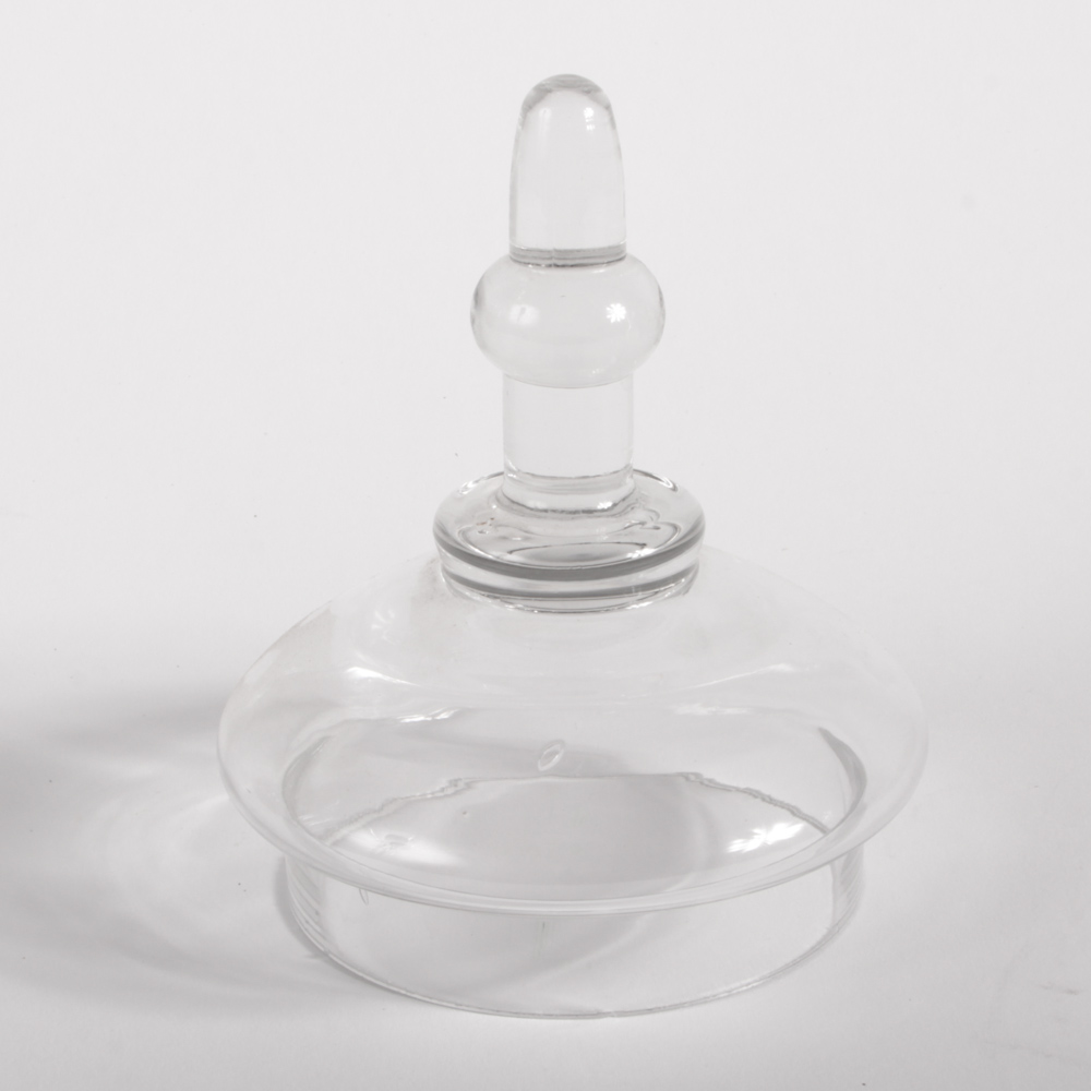 Collection of Lidded Glass Jars