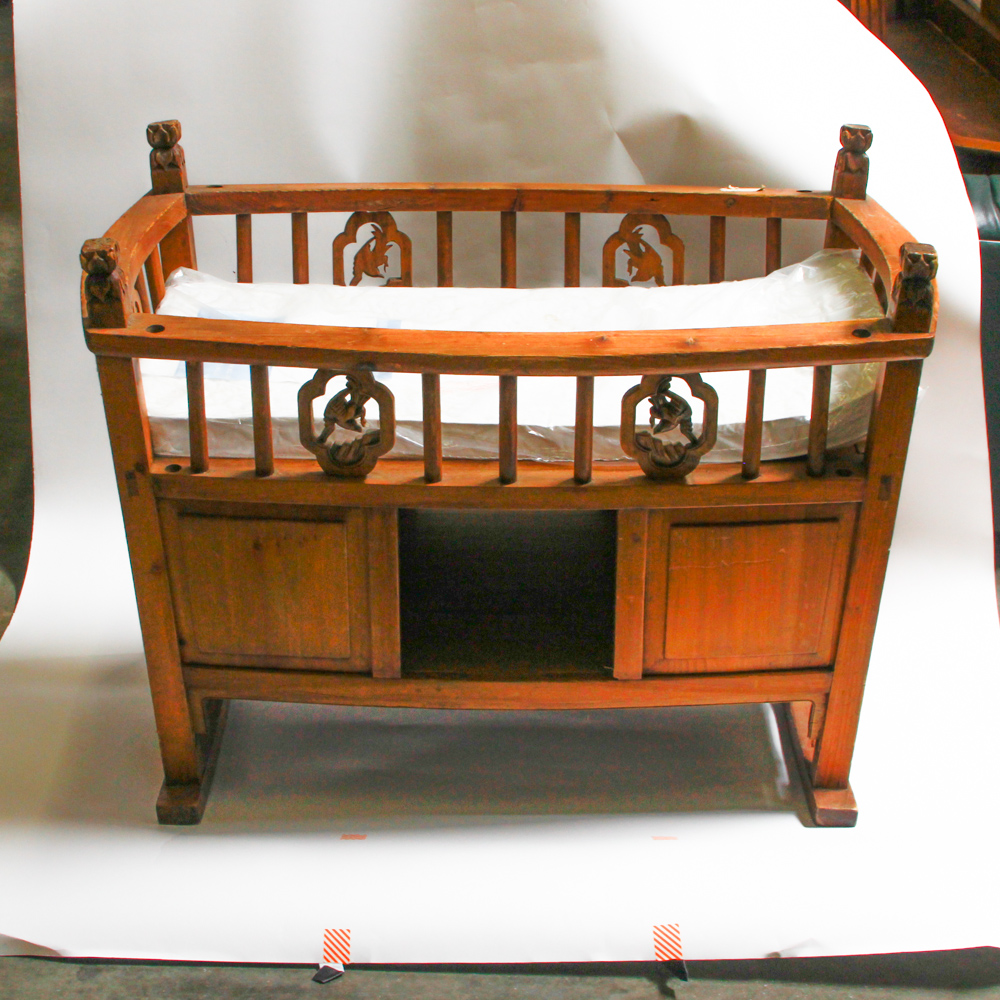 Vintage Decorative Cradle