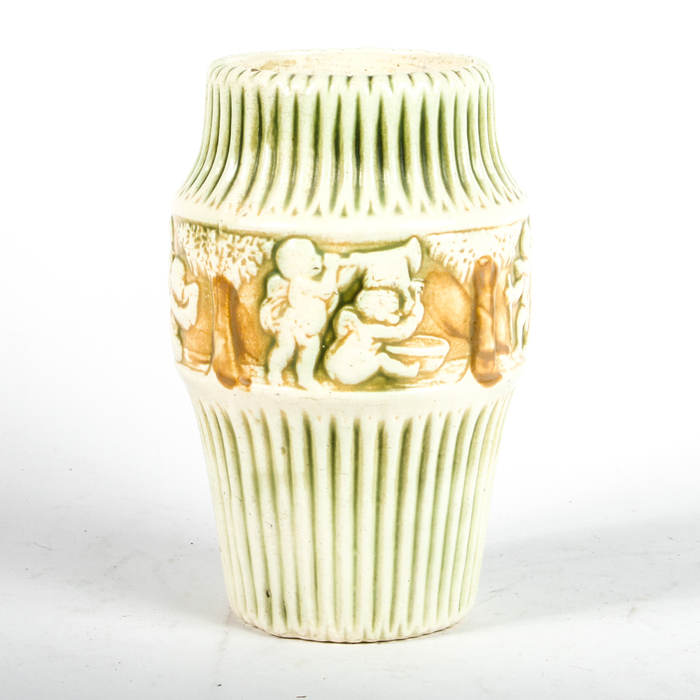 Antique Roseville Pottery "Donatello" Vase