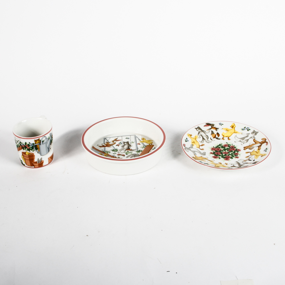 Tiffany & Co "Tiffany Playground" Pattern Children's Tableware