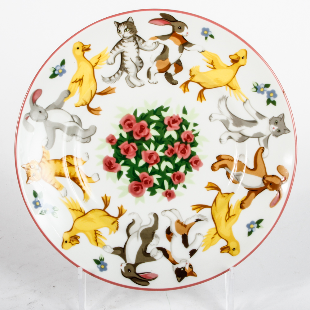 Tiffany & Co "Tiffany Playground" Pattern Children's Tableware