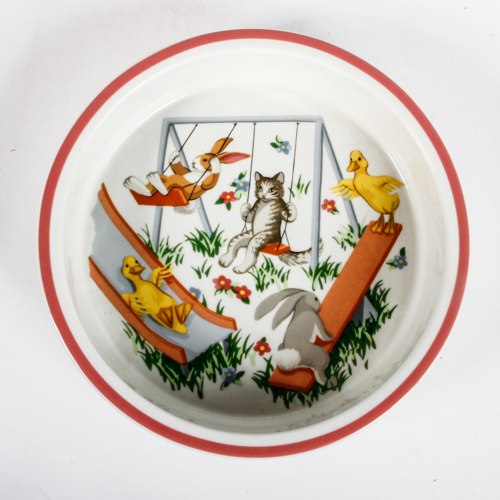 Tiffany & Co "Tiffany Playground" Pattern Children's Tableware