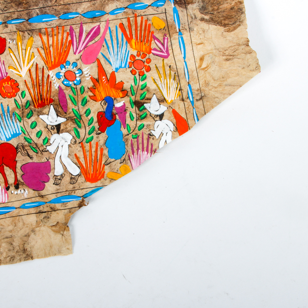 Mexican Amate Bark Paintings