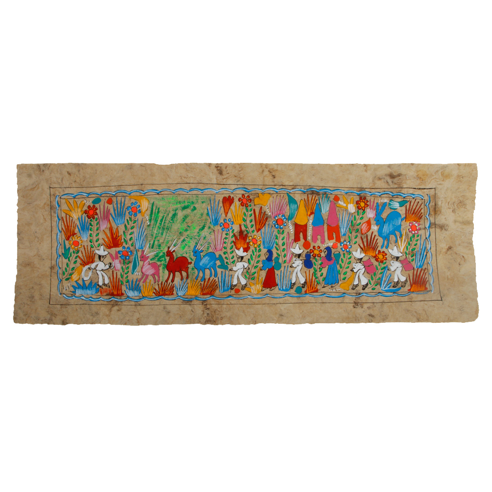 Mexican Amate Bark Paintings