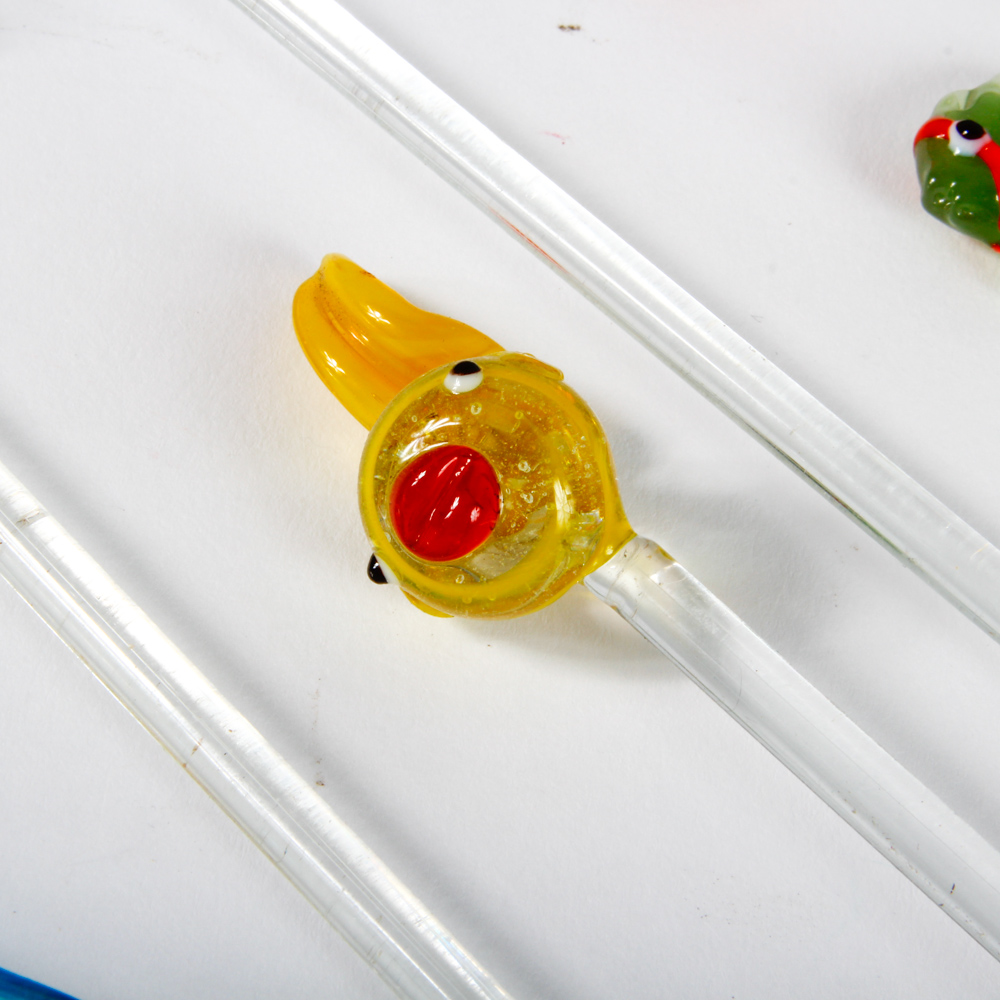 Art Glass Swizzle Sticks