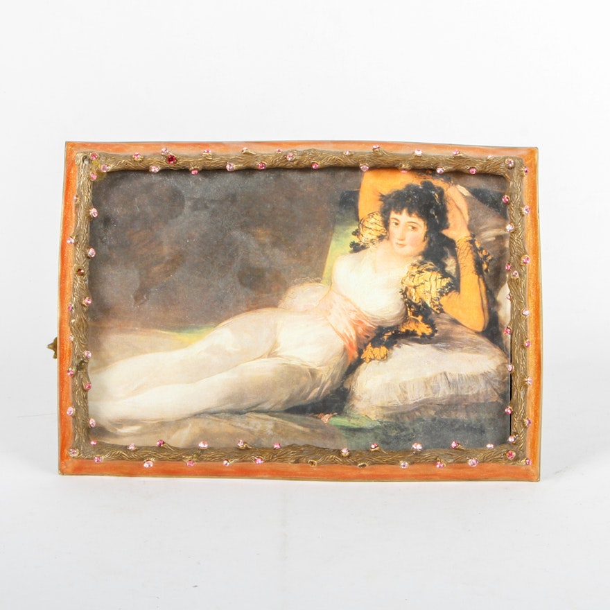 Jay Strongwater Enameled Picture Frame