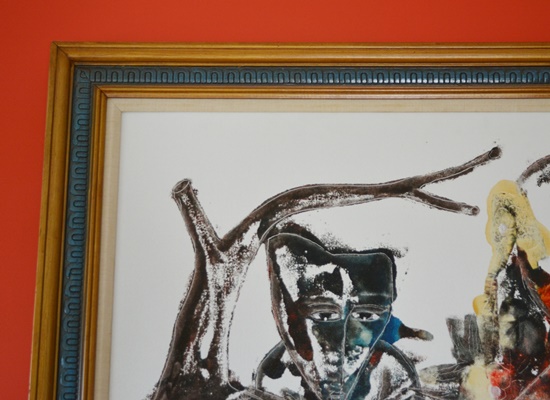 Harold Kimball Original Figural Abstract Oil on Canvas