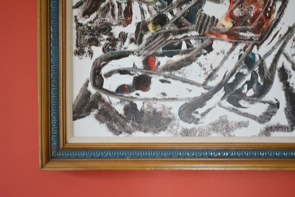 Harold Kimball Original Figural Abstract Oil on Canvas