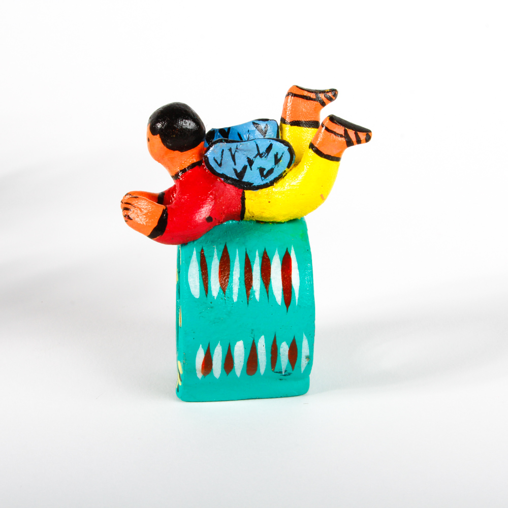 Handmade Manuel Lupe Ceramic Napkin Holder Set