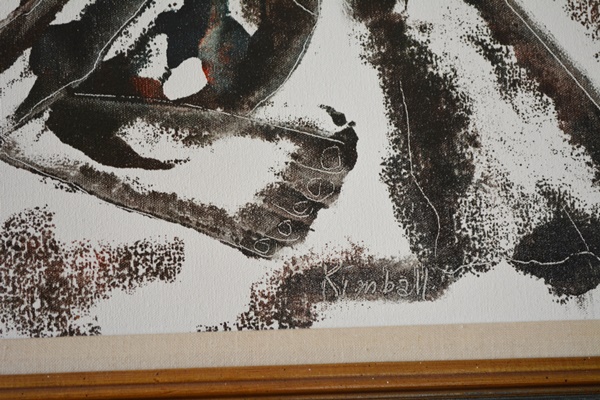 Harold Kimball Original Figural Abstract Oil on Canvas