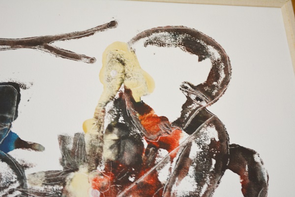 Harold Kimball Original Figural Abstract Oil on Canvas