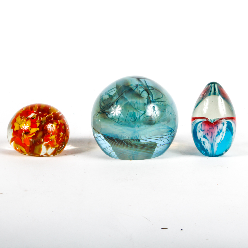 Art Glass Paperweights