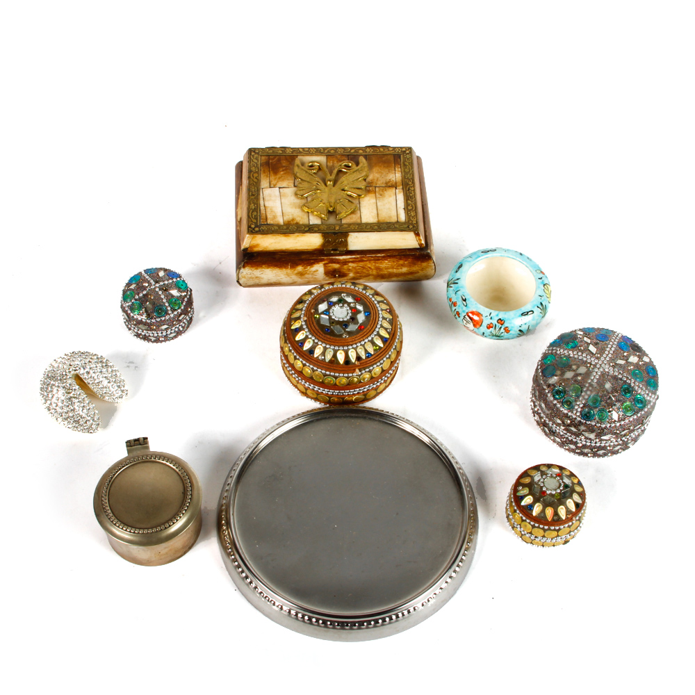 Trinket and Vanity Boxes