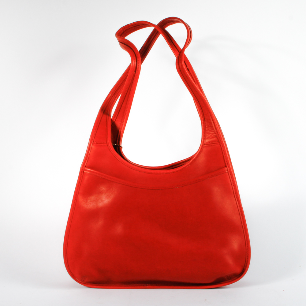 Coach Red Leather Handbag