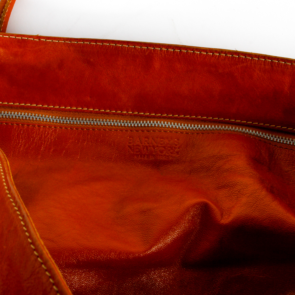 Barney's New York Leather Tote Bag