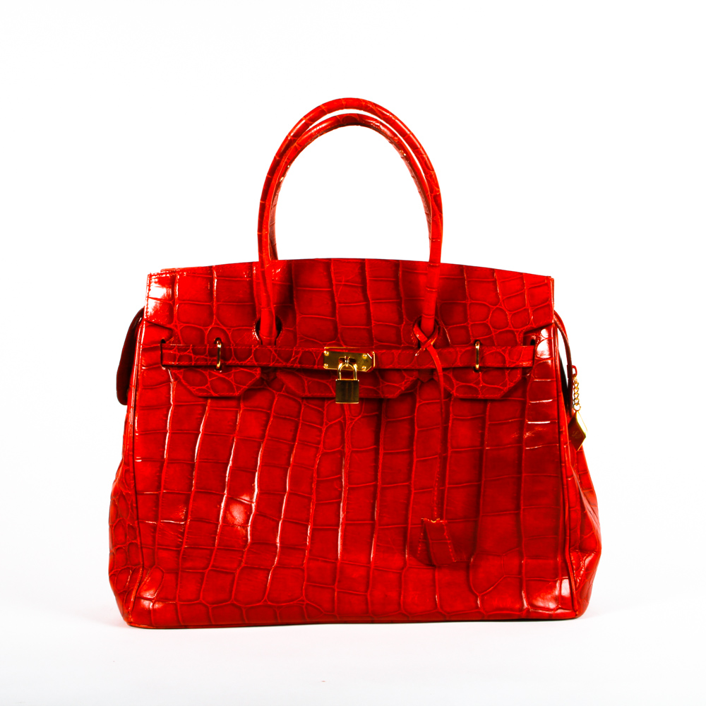 Loris Dipacifico Embossed Satchel