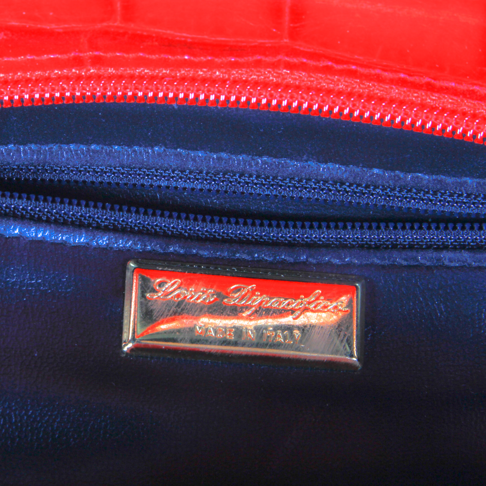 Loris Dipacifico Embossed Satchel