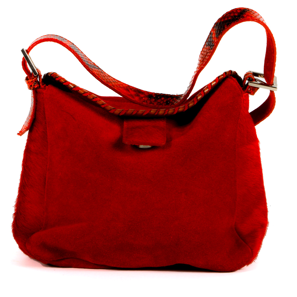 Gianni Chiarini Suede Leather Handbag