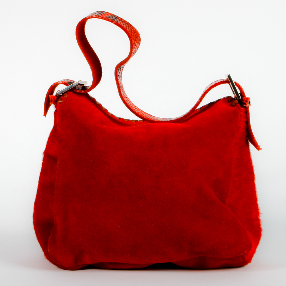 Gianni Chiarini Suede Leather Handbag