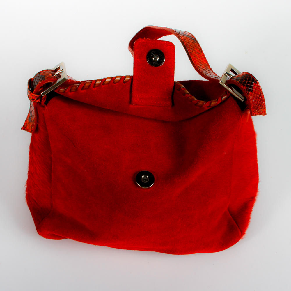 Gianni Chiarini Suede Leather Handbag