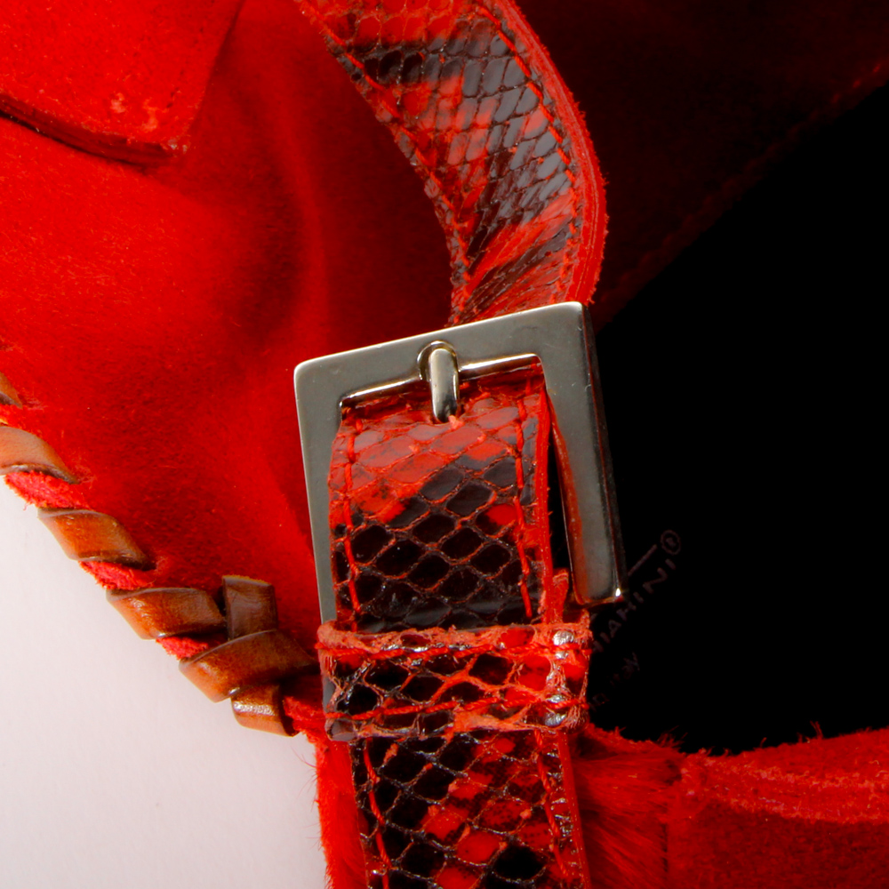 Gianni Chiarini Suede Leather Handbag