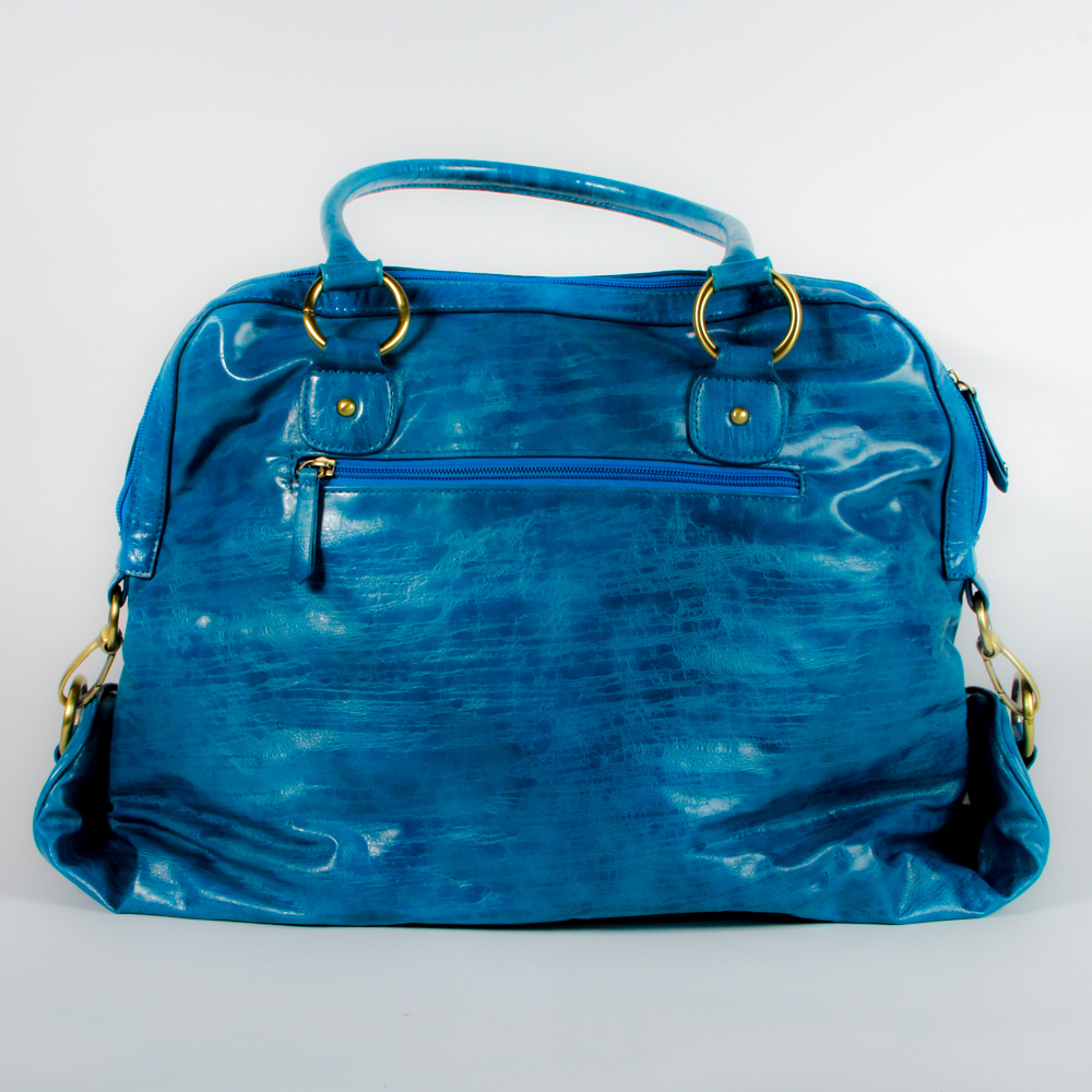 Timi & Leslie Aquamarine Leather Handbag