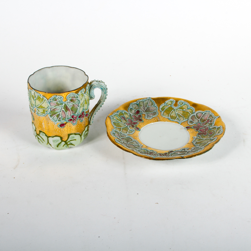 Teacups and Saucers Featuring Royal Albert "Victorian Rose"